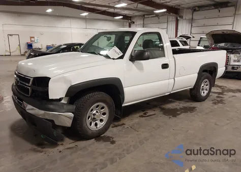 2006 Chevrolet Silverado 1500 Work Truck from USA, damaged, VIN 3GCEK14V36G244581